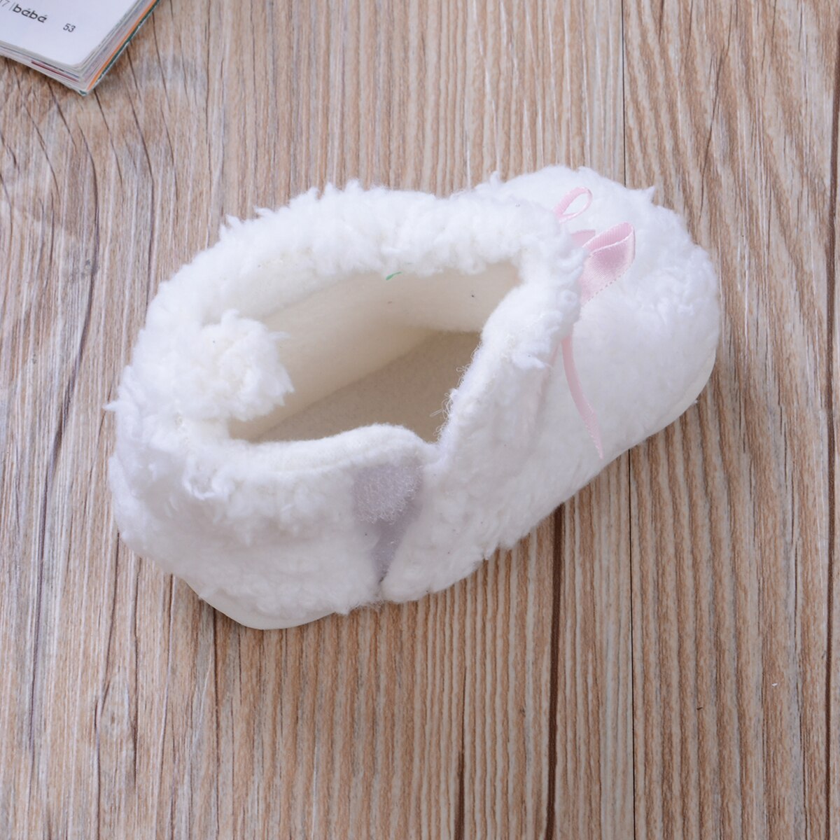 bambino Accessori Bambini Inverno Stivali Da Neve Caldo Appena nato Della Ragazza Del bambino Stivaletti Morbida Suola Pelliccia Scarpette da culla 0-18M