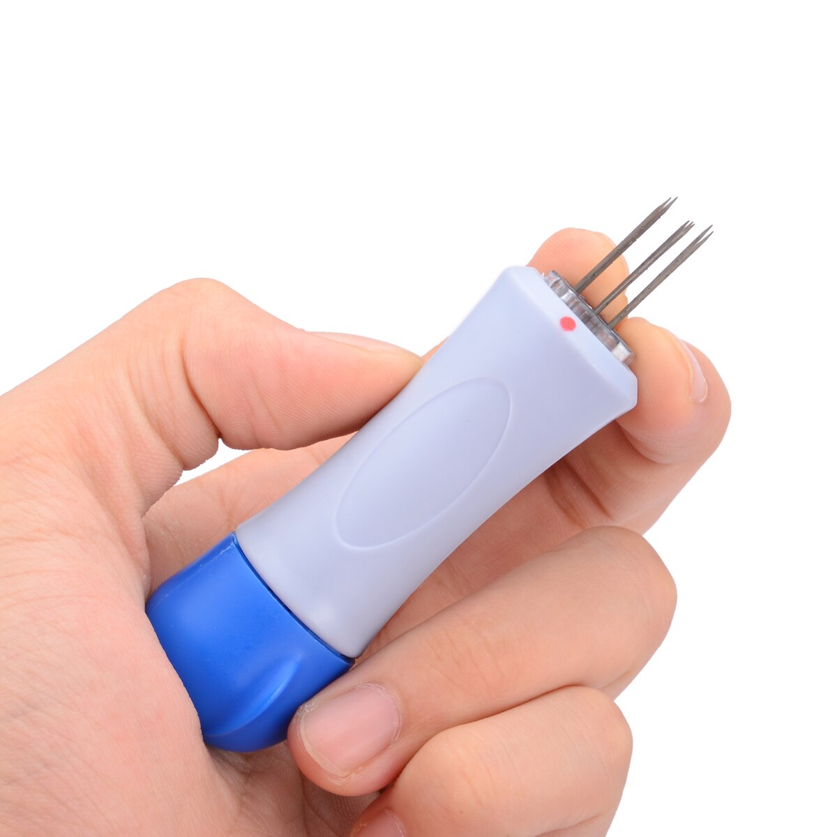 Felting Needle Holder with 7 Needles Wool Embroidery Hobby DIY Craft Tool Sewing Accessories Handle Holder Embroidery Tool
