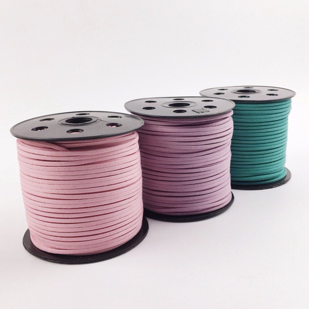 Cordón de terciopelo con glaseado (8 colores disponibles) para fabricación de joyas, pulseras y collares, gargantilla de terciopelo artesanal