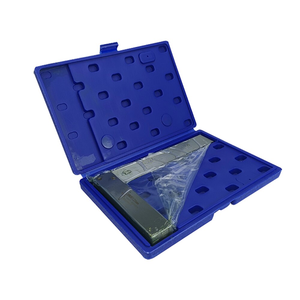 ALLSOME Machinist Square 90 Degree Right Angle Engineer Set Precision Ground Steel Hardened Angle Ruler HT2059-2064: Silver