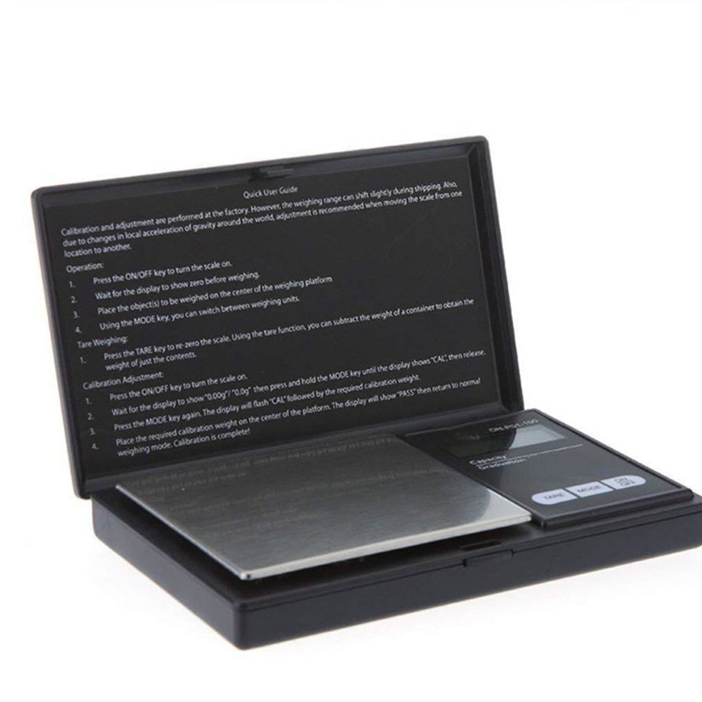 500g Digital Pocket Jewelry Scale 0.01 Mini Precision Electronic Balance Weight Gold Gram Coin Weighing Scales LCD