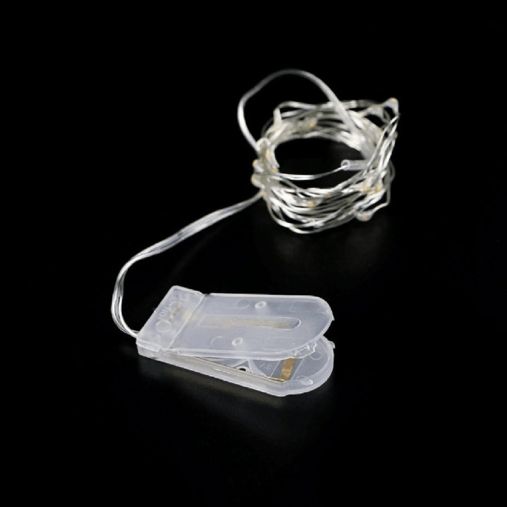 Battery Operated 3 Meters String Light with 30 LEDs Christmas Wedding Party Decor LED Copper Wire Light String
