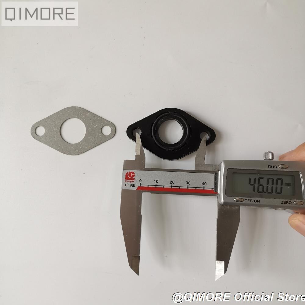 Carburetor Intake Manifold Spacer Insulator for 4 stroke Scooter Moped ATV Go-Kart 139QMB 139QMA 147QMD GY6 49 50 80cc