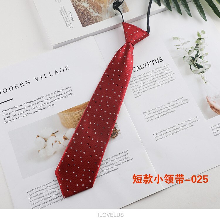 Cravate en soie avec dessin animé pour garçons et enfants, rayée, élastique, couleur unie, accessoires de fête de mariage, nouvelle