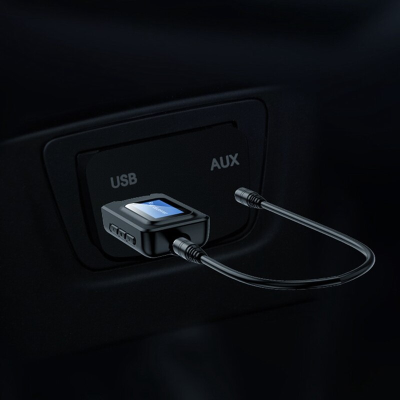 Bluetooth 5.0 o Receiver Transmitter LCD Display 3.5mm & Bluetooth o Receiver 3.5mm Bluetooth Music Receiver
