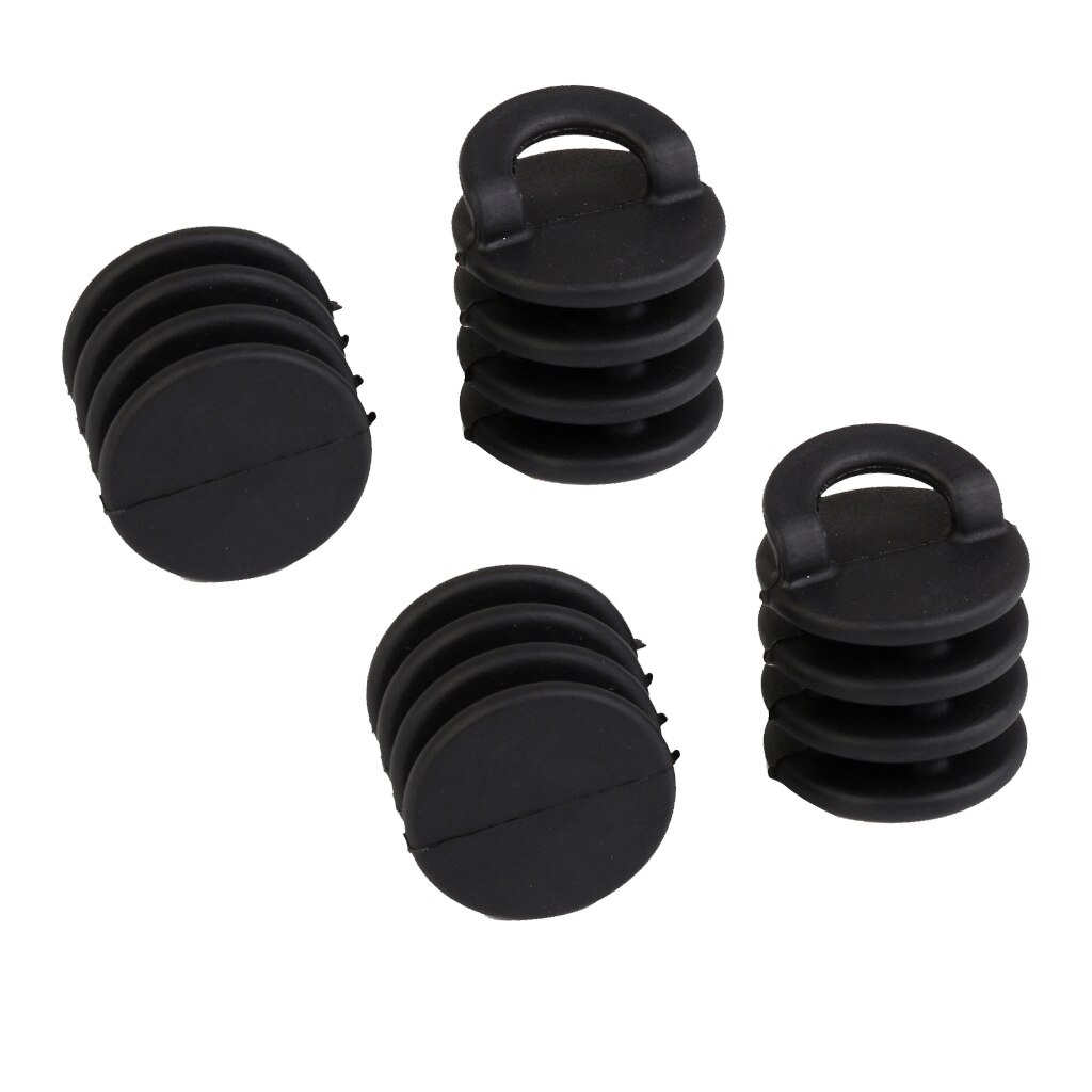4Pcs Kajak Scupper Stoppers Kano Boot Afvoer Gaten Stekkers Bungs