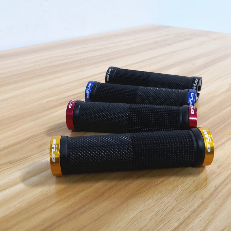 1 paar Fietsen Afsluitbare Handgreep Voor Fiets MTB Road Bike Stuur Fiets Grip Bike Aluminium + Rubber 4 kleuren