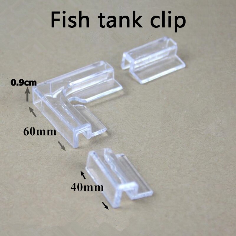 Couvercle en verre acrylique pour Aquarium, 1 pièce, Angle de Protection, Clip Support solide, 5mm 6mm 10mm 12mm