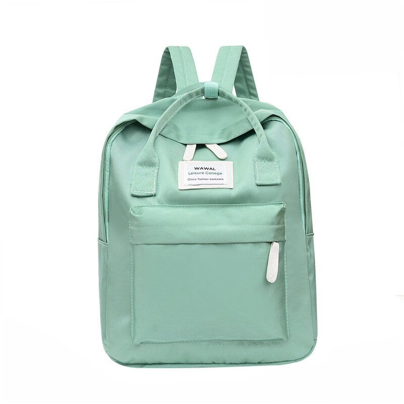 Chuwanglin kvinder rygsæk skoletaske til piger skuldertaske kvindelig taske laptop rygsække rygsæk bolsas mochila  y52702: Grøn