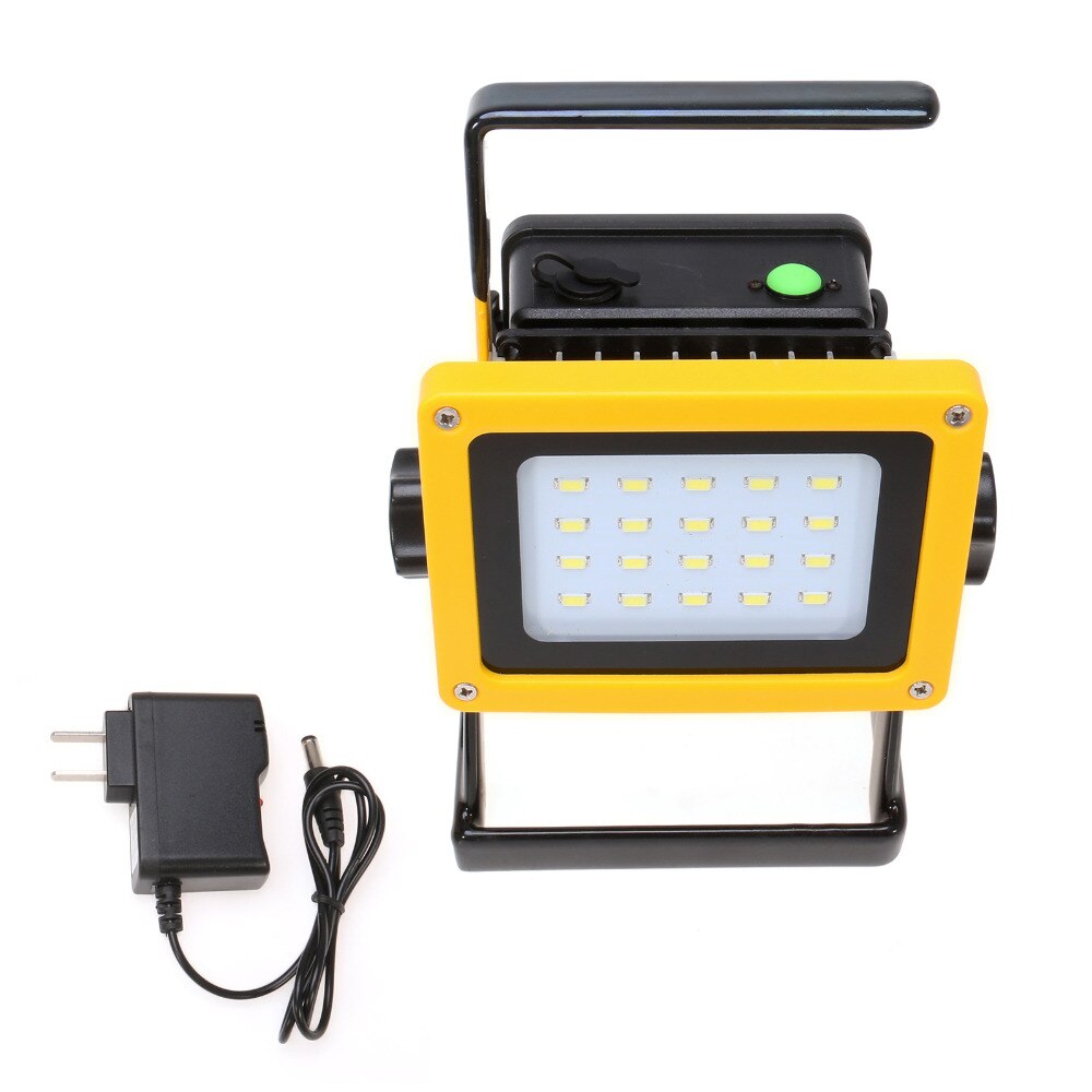 Reflector de luz LED para trabajo al aire libre enchufe de EE. UU./UE lámpara portátil LED luz de trabajo IP65 impermeable para foco de linterna de garaje: US Plug