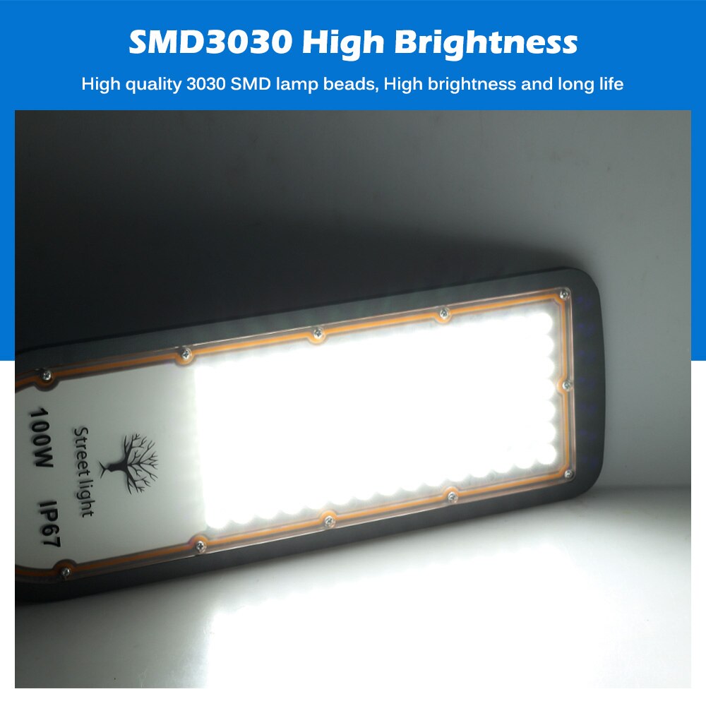 100w 150w 200w led-katuvalo  ac85-265v ulkovalonheitin kohdevalo  ip67 vedenpitävä puutarhatie katupolku kohdevalo