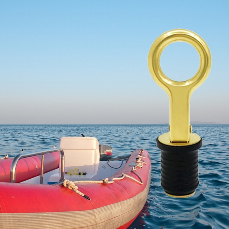 Gummi-messing-schnappverschluss, klappverschluss, rumpf-lebendfischbehälter, bootsablaufstopfen, bilgen- und heckspiegel-spundwand-köderbehälter, bootszubehör