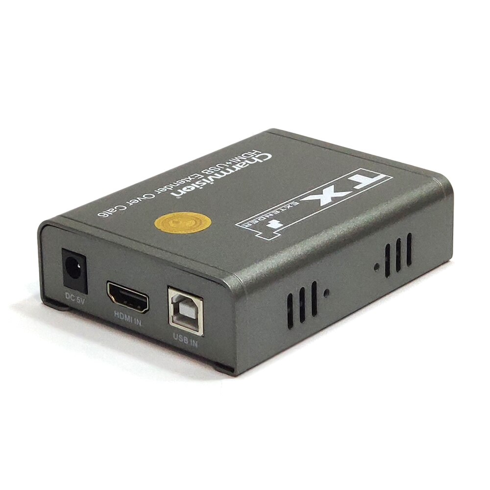 Charmvision EKU60H 60m 196ft USB K/M HDMI KVM Extender 1080P HD Audio Video Encoder Decoder over UTP STP CAT6 Cable PC DVR NVR