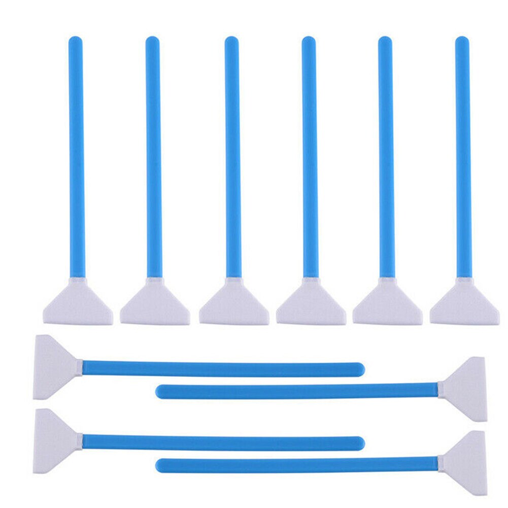 10pcs Tools Convenient DSLR Camera Sensor Soft Full Frame Cleaning Swab Kit Photo Studio Fiber Cloth Dust Remove