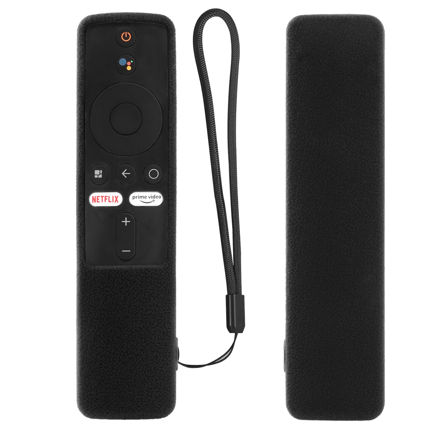 Ochronne silikonowe etui na pilota do Xiaomi TV Stick 4K XMRM-M2 1080P Box Pilot z zmywalnym, odpornym na wstrząsy, przyjaznym dla skóry: FIOLETOWY