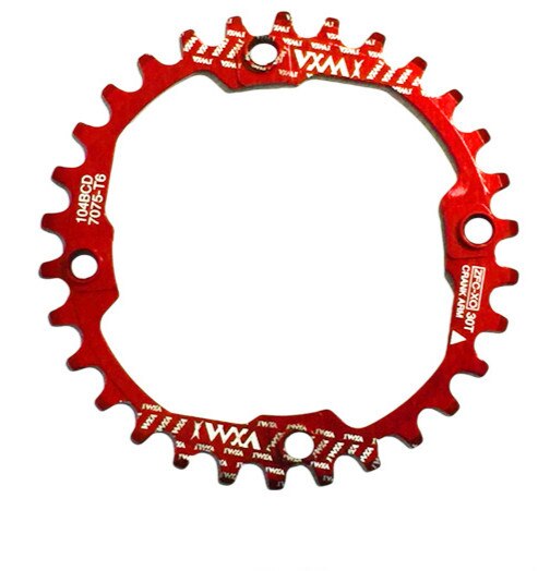 Fiets Kettingblad 25 Tanden - Zwarte CNC Legering Voor BMX