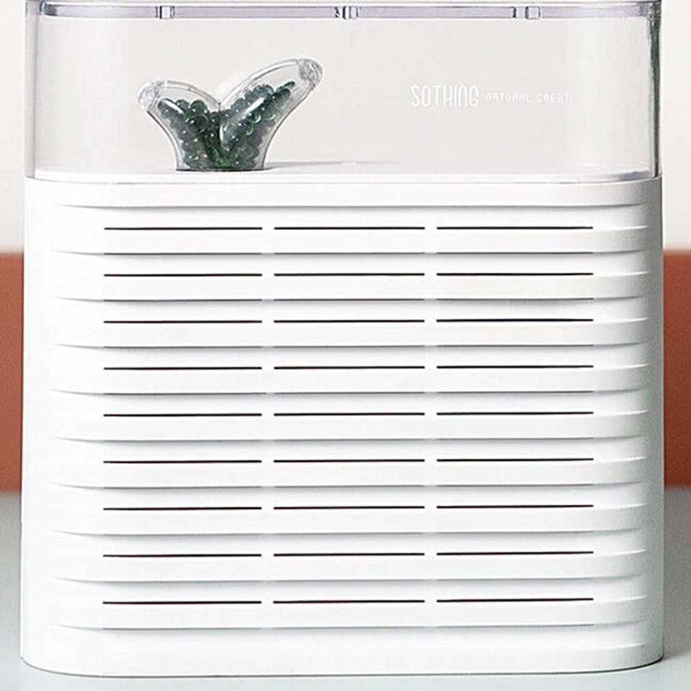 Electric Home Dehumidifier / Portable Recyclable Compact Dehumidifier for Basement Bedroom Bathroom Closet Locker 1pcs