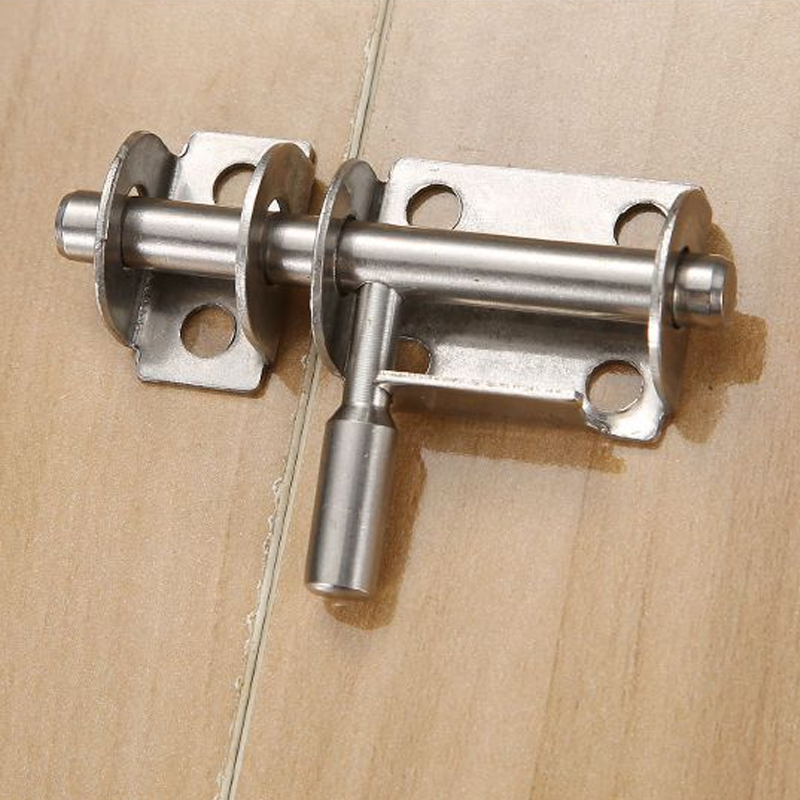 Cerraduras de pestillo de 3/6 piezas, cerrojo de pestillo deslizante, cerradura de puerta de accesorios de hardware, utilizada para baños y puertas