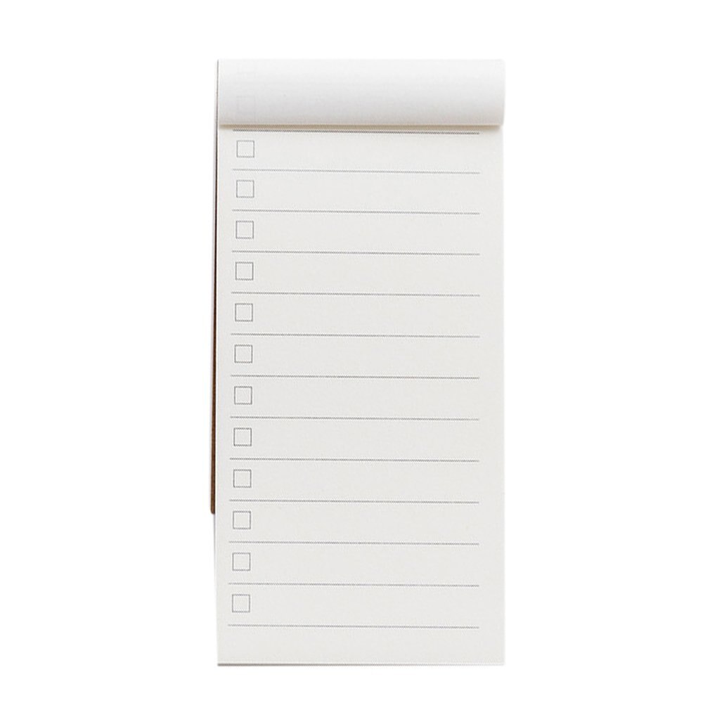 Tearable practical notes Kraft paper notebook Stationery rectangle Decoration School Kids Notebook