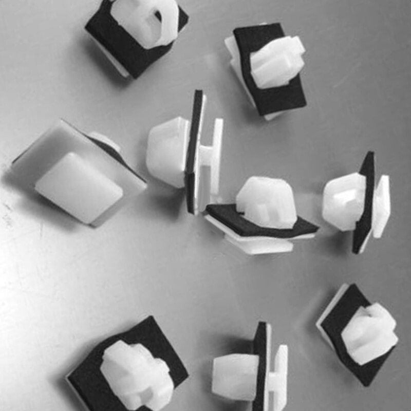 50* Nylon Moulding Clips Rocker Panel Retainer W/ Sealer For Hyundai Accessories