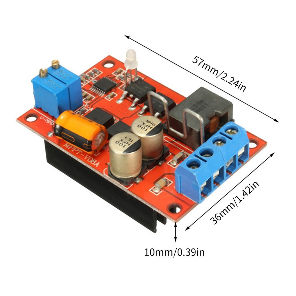 5A MPPT Solar Panel Regulator Controller Solar Charging Control Panel Battery Charging 9V 12V 24V Auto Switch