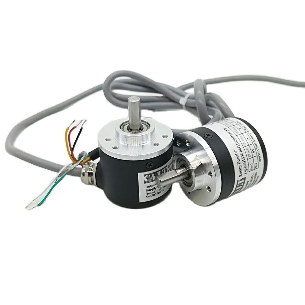 6mm solid shaft A B Z Signal Push pull output incremental Photoelectric encoder 360 500 1000 1024 2000 2048 2500 3000 3600 ppr