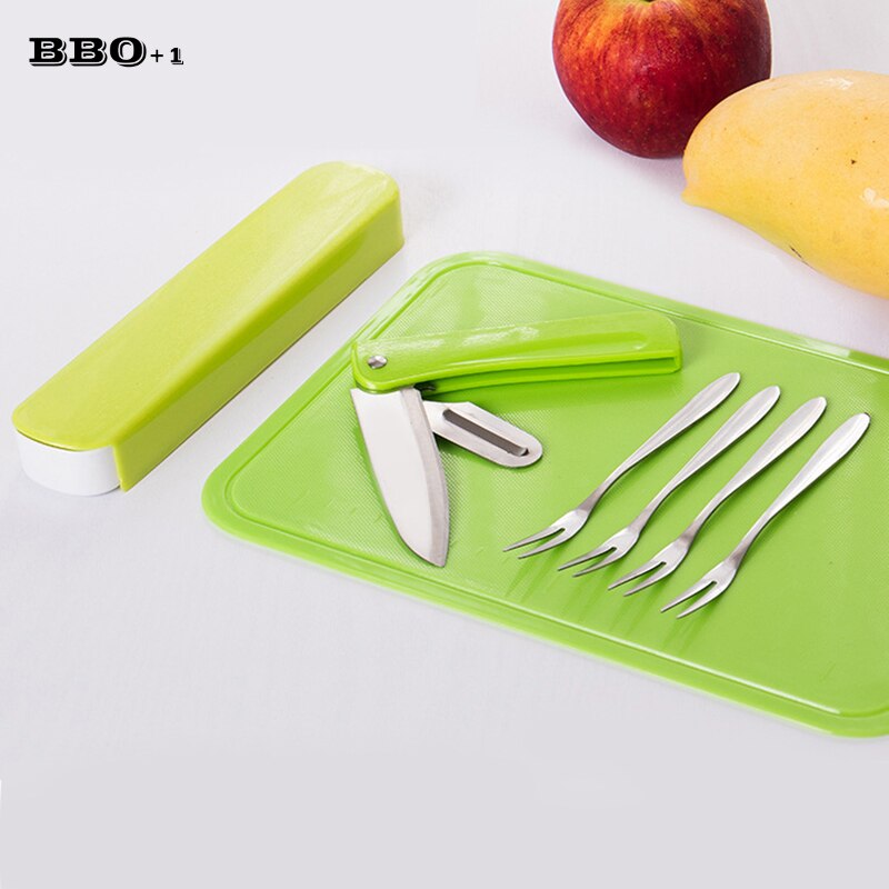 7pcs/set Multifunctional Vegetable Fruit Carving Chisel Tool Set Stainless Steel Food Carving Knives Fruit Fork Kitchen Cutting