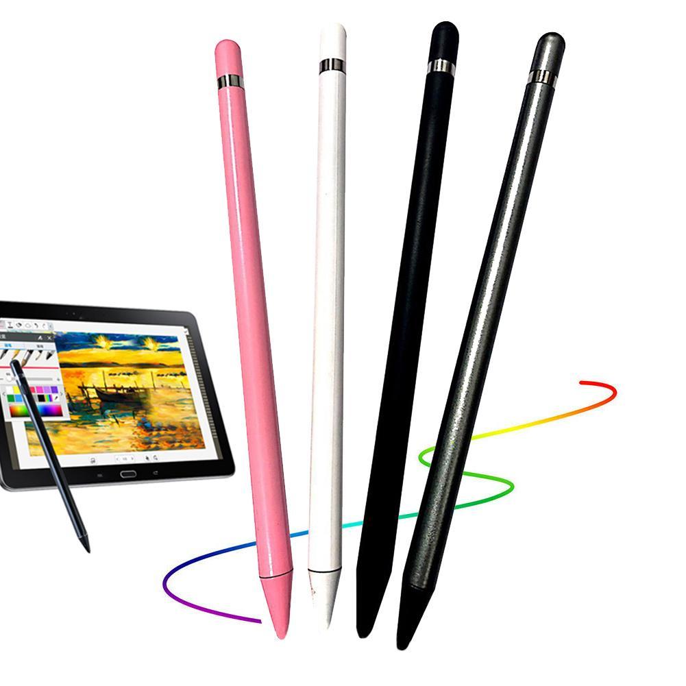 Universele Stylus Zachte Penpunt Schrijven Capacitieve Touchscreen Stylus Telefoons Tablet S Pen Potlood Anti-Vingerafdrukken Smartphone