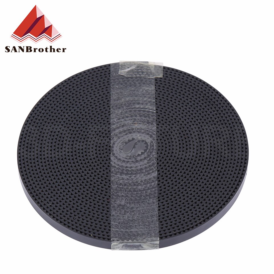 Courroie GT2 PU avec noyau en acier, courroie de distribution GT2 2GT largeur 6mm 10mm 9/15mm pour pièces d'imprimante 3D, ceinture ouverte renforcée Anti-usure