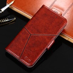 Fundas for Sony Xperia L3 L2 L1 Case Luxury Leather Silicone Cover for Sony L1 L2 L3 Wallet Phone Case Card Slots Stand: for Sony L3 / Brown