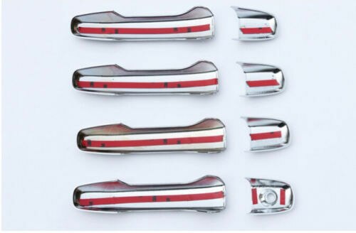 Voor Ford Explorer - Abs Chrome Side Deurgreep Cover Trim 8 Stuks Auto Modificatie Auto-onderdelen