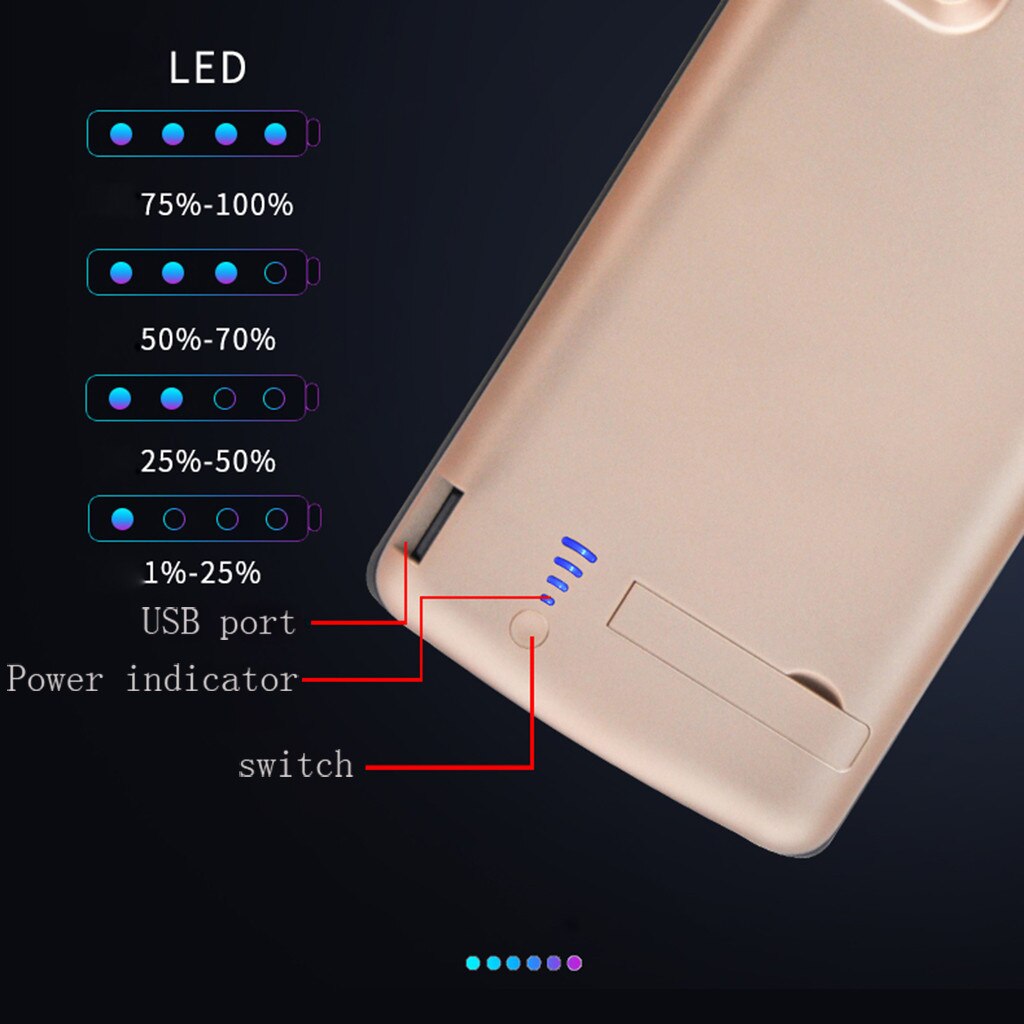 6000mah 6.8 polegada para samsung galaxy note 10 plus nova estendida caso carregador de bateria capa de carregamento do telefone para note10 +/plus