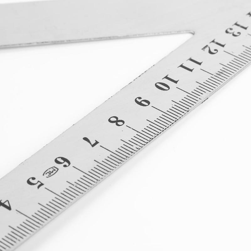 Multi-functional L-square Triangle Ruler Measuring Tool Accurate Measurement and Wide Application Right Angle Protractor