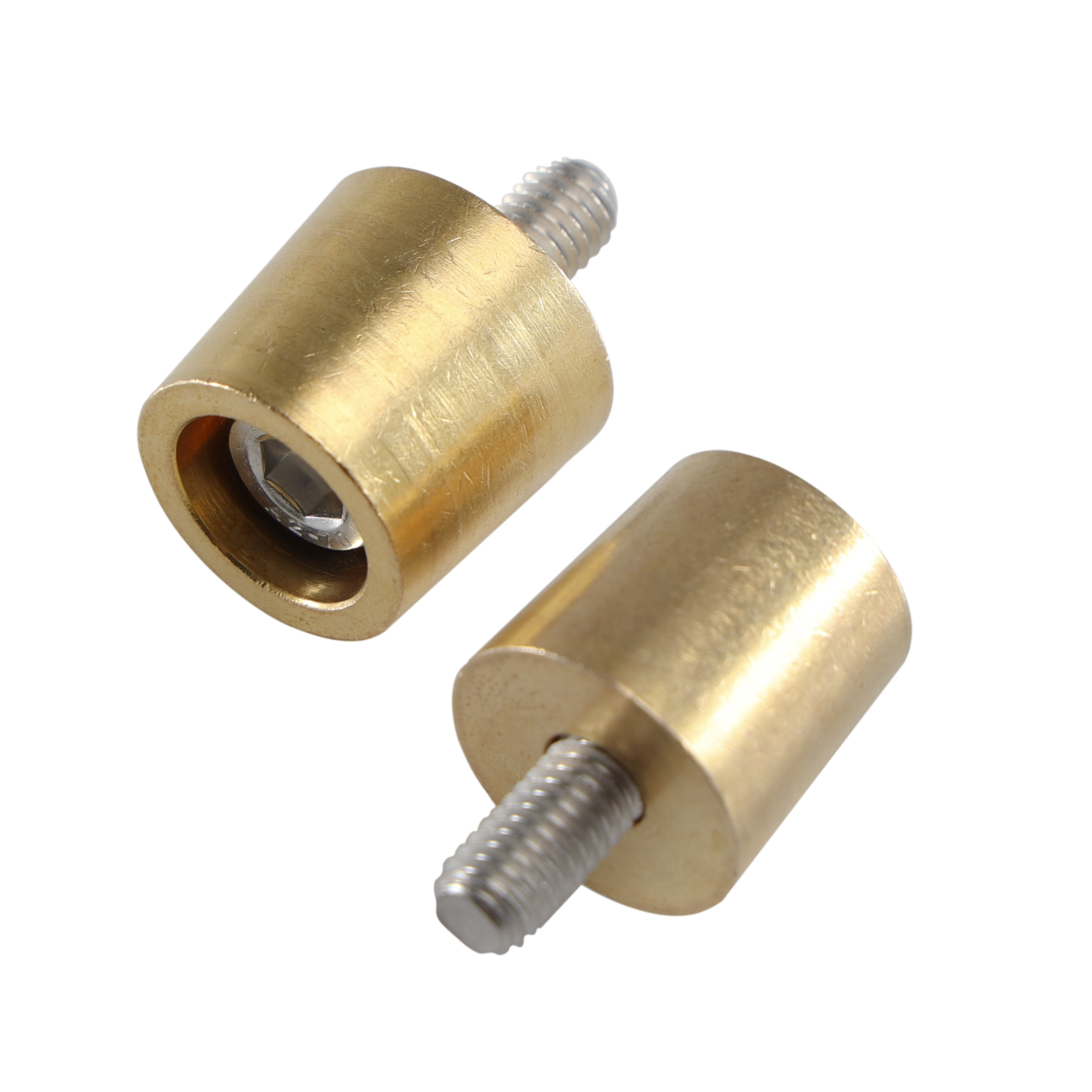All4Caravan M6 M8 M10 Auto Car H59 Brass Lithium Battery Post Pole Terminal Connectors Adapters with Stainless Steel Screws