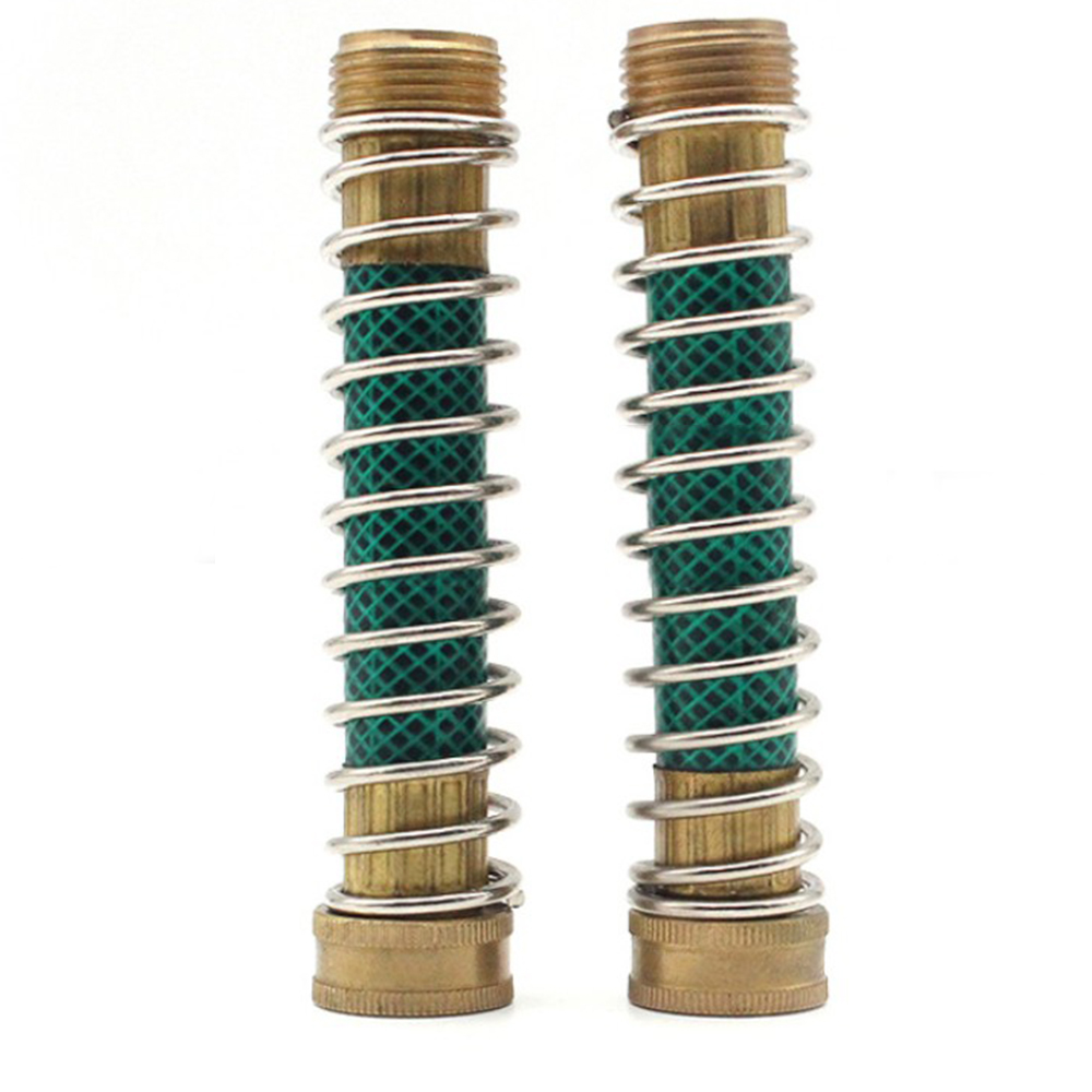 US Type Spring Hose Garden Hose Anti-Kink Protector Faucet Hose Connector Rust Proof Corrosion-Resistant And Durable Practical