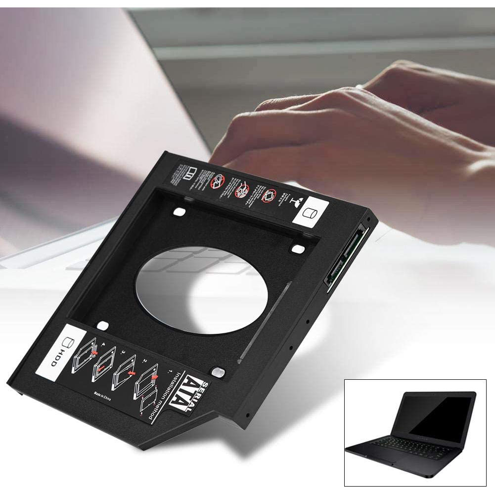 Festplatte 1 TB 2nd HDD Caddy SATA zu SATA 2,5 "SSD HDD Fall für Laptop ODD DVD/CD-ROM Optibay