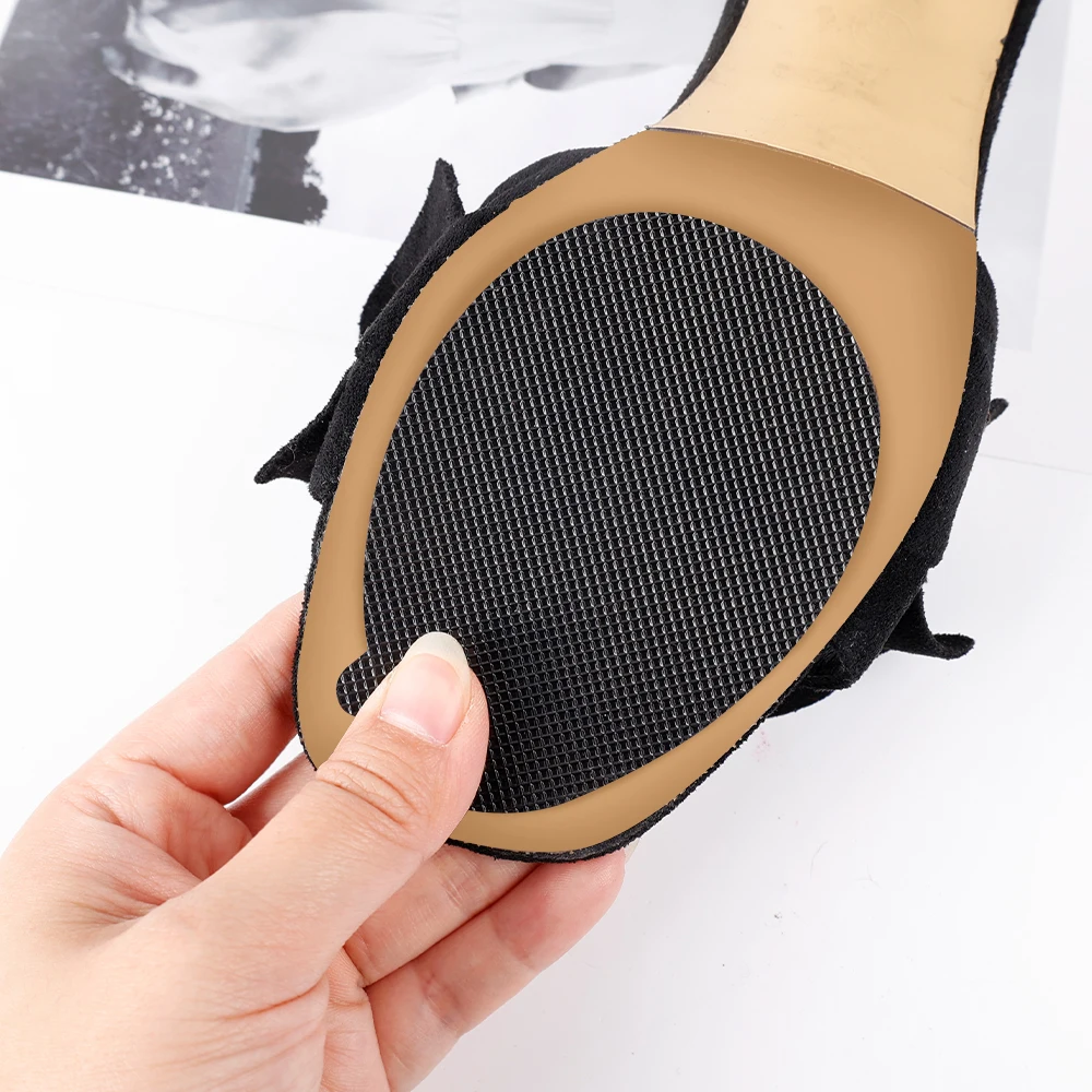 2/20Pcs Wear-Resistant Non-Slip Shoes Mat Self-Adhesive Forefoot High Heels Sticker High Heel Sole Protector Rubber Pads Cushion