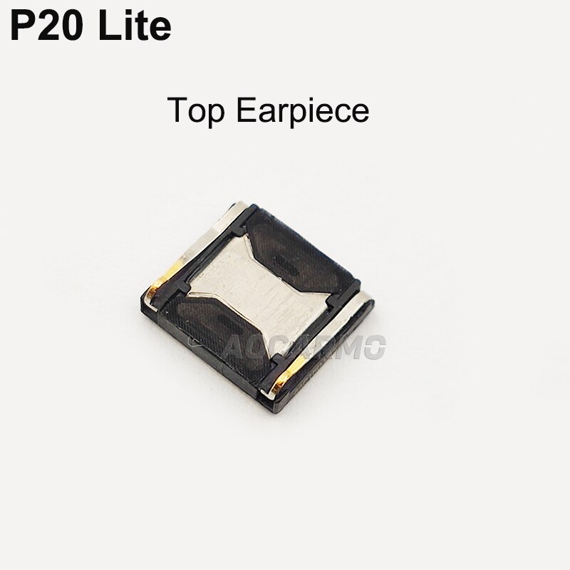 Aocarmo For Huawei P20 Lite P20lite Top Earpiece Ear Speaker Bottom Loudspeaker Buzzer Ringer Replacement Part: Top Earpiece