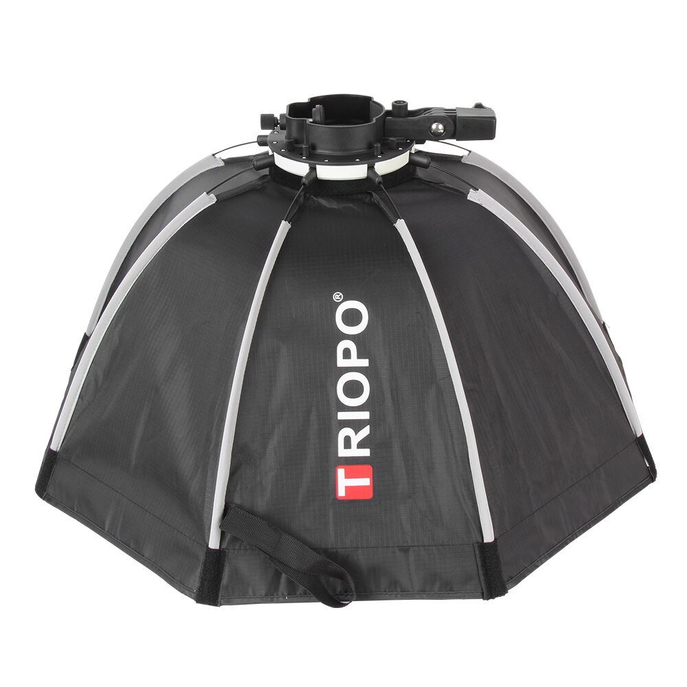 Triopo – boîte à lumière Speedlite KX65 de 65cm, parapluie octogonal + grille en nid d&#39;abeille, boîte à lumière Flash d&#39;extérieur pour Godox V1 Speedlite