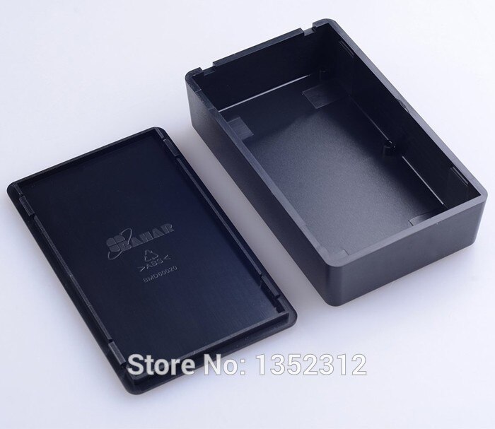 2 pcs/lot 101*61*26mm plastic enclosure for electronics desktop box instrument box waterproof PLC project box