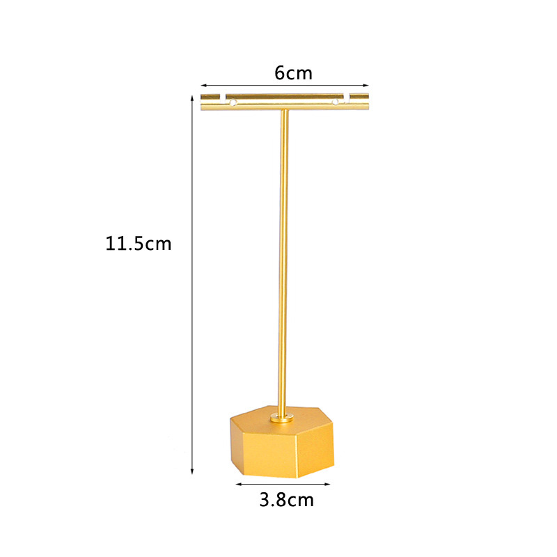 Stojak Ekspozycyjny na Kolczyki Biżuterię Wieszak Metalowy Wieża Organizer na Kolczyki Sztyfty Półka robić Przechowywania: FIOLETOWY