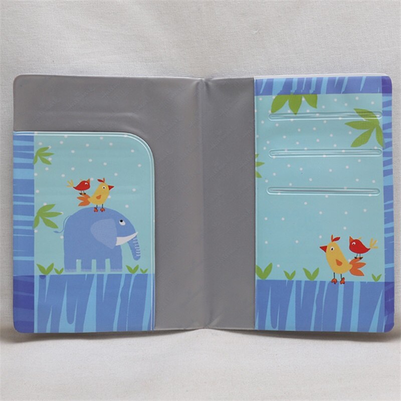 Vrouwen Hond Patroon Paspoort Cover Voor Travel Accessoires Pvc Id Bank Kaarthouder Georganiseerd Bag