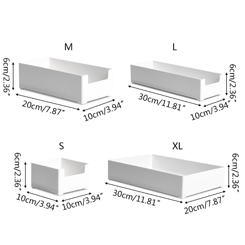 Pack Drawer Draw Insert DIY Organisers Composable Storage Solution Tidy Neat For Bathroom Office Supplies