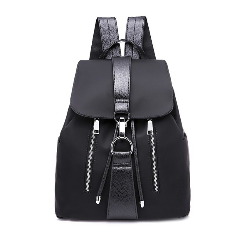 Femmes voyage sac à dos sac de voyage Anti-vol Oxford tissu sac à dos noir: 469206