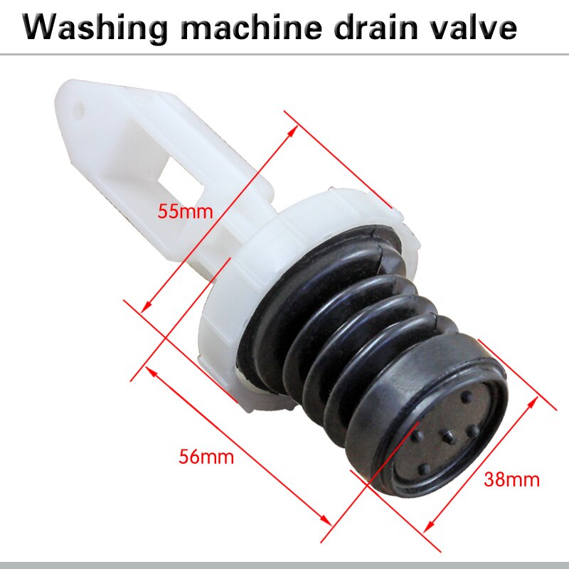 Full automatic washing machine drain valve water plug drain switch water seal rubber pad rubber plug rubber block