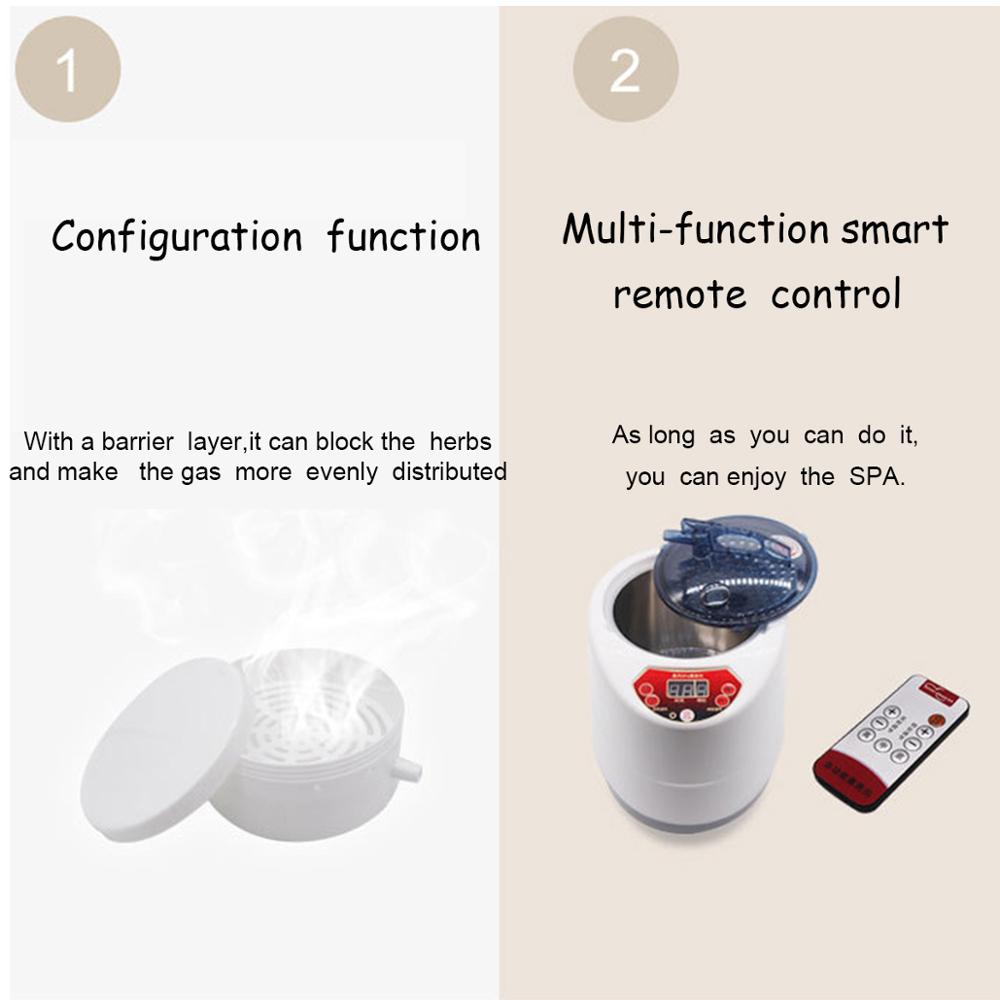 2.0/2.5L Sauna Generator Voor Sauna Spa Tent Lichaam Therapie Begassing Machine Thuis Stoomboot Therapie Geschikt Voor Keuken