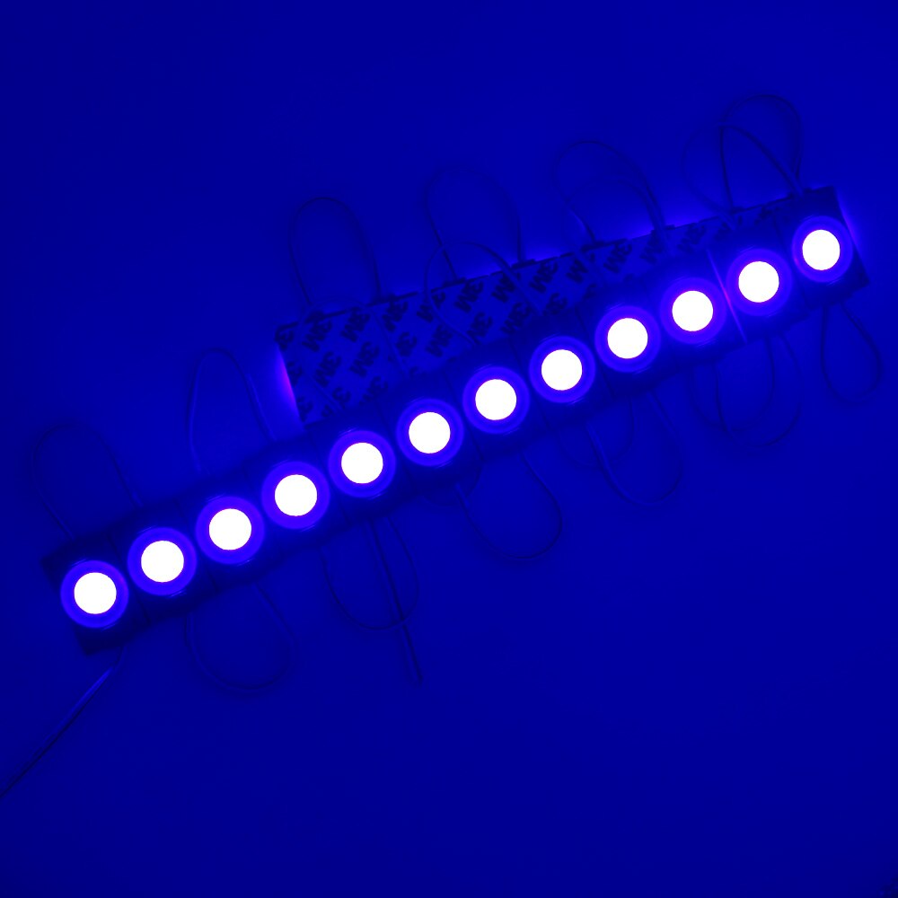 COB LED Module Strip Light Bead Chip Lamp DC12V 2.5W Waterproof Ultra Bright DIY Sign Advertising Backlight Decorative Lights: Blue