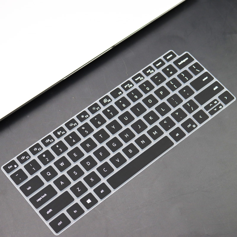 Pour Dell Latitude 5420 7410 7420 7520 7520 15.6 "15" Dell Latitude 9000 9510 9520 housse de clavier d'ordinateur portable: Black