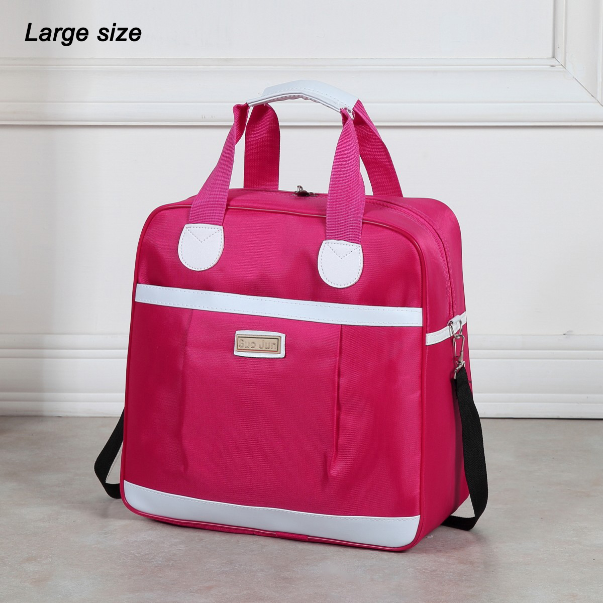 Big Travel Bag For Women Large Capacity Men Hand Luggage Travel Duffle Bags Waterproof Women Gym Oxford Duffle Bag: red large