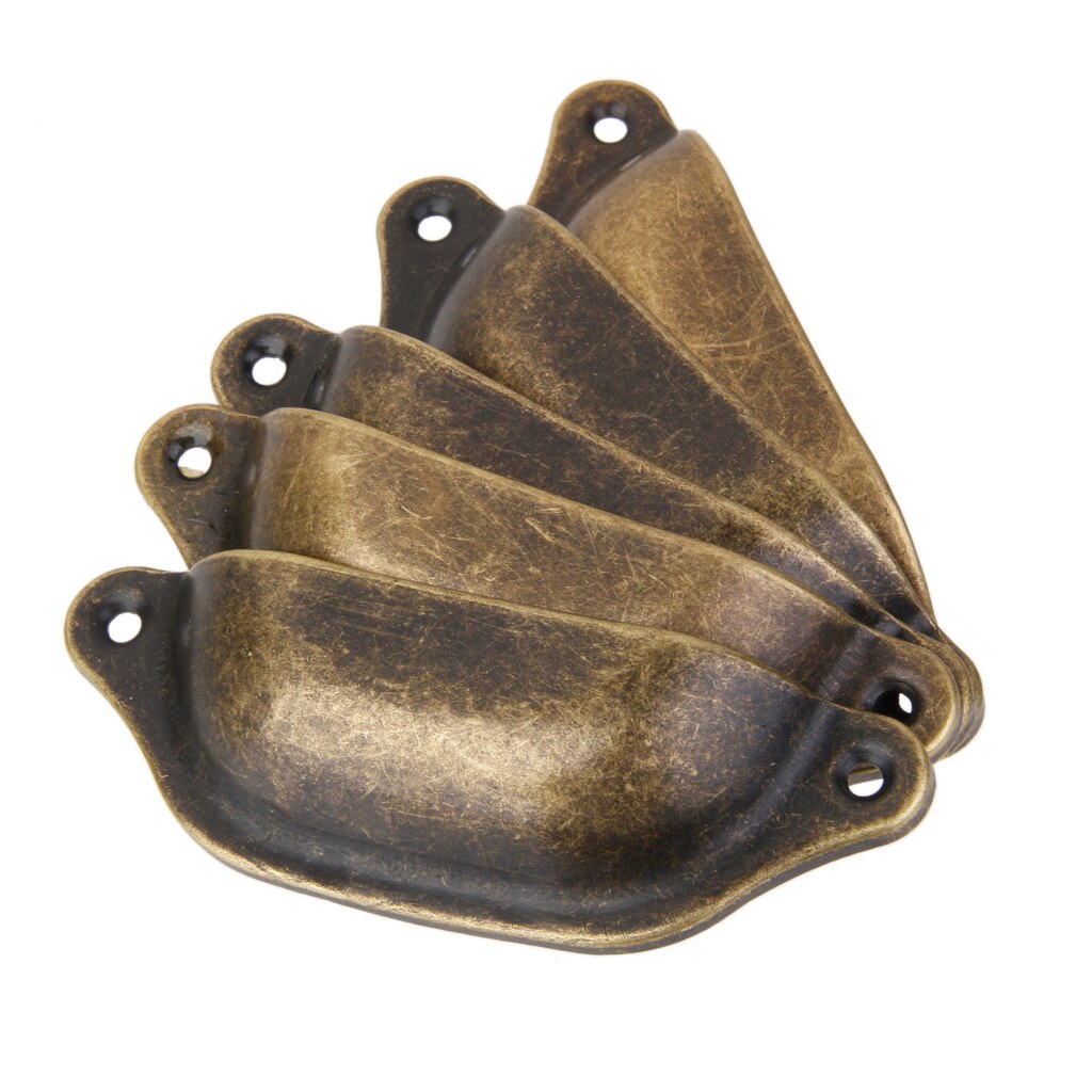 Kast Knoppen Antieke Kast Kast Cup Meubels Dressoir Shell Handgrepen Knoppen En Kabinet Pulls Handvatten Voor Meubels